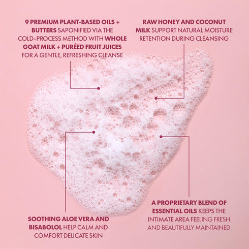 PANOUIE Inflammation E Skin | Pretty Kitty Intimate Care | Botanical Feminine Hygiene | Soothing Feminine Soap | Gentle