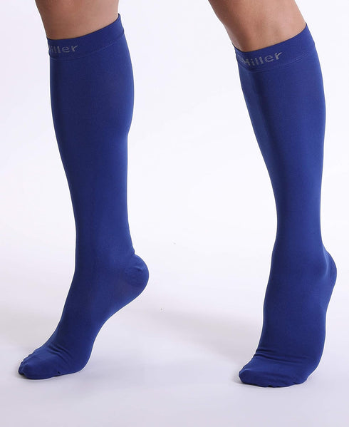 Doc Miller Compression Socks for Women and Men - 15-20mmHg Graduated Compression Socks for Improved Circulation,