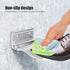 Wall Mount Foot Rest Space Aluminum Non Slip Pedal for Entryway, Hallway, and Bathroom, Foldable Design Easy
