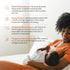 ANYA Omega-3 with 300mg of DHA and EPA - Non-GMO, 100% Vegan Postnatal Supplement for New Moms