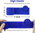 9 Rolls Self Adhesive Wrap Athletic Tape - Breathable Elastic Cohesive Bandage for Sports Injury & Pet (Dark Blue)