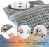 Bedsure Back Heating Pad for Neck and Shoulders - Weighted Massaging Heated Pad with 3 Heating Levels & 3 Massage