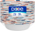 Dixie Small Paper Bowls, 10 Oz, 72 Count, Disposable, Microwave-Safe, Soak-Proof for Snacks and Light Lunches