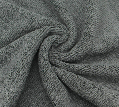 Microfiber Dish Cloths, Ultra Absorbent Kitchen Rags for Washing Dishes, Fast Drying Cleaning Cloth 10 Pack Gray