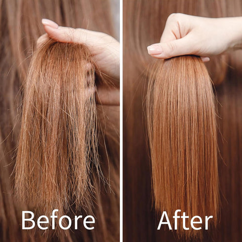 Lightweight Keratin Protein Leave In Conditioner Tube for Dry Damaged Hair, Moisturizing Jojoba Oil