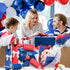 Simetufy Red White and Blue Tissue Paper, 115 Sheets 14 x 20 Inches for Patriotic Gift Wrapping