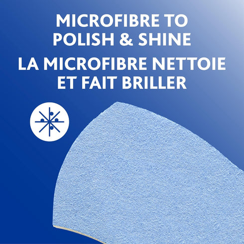 Vileda Scrunge Glass Ceramic Stovetop No-Scratch Scrub Sponge (Pack of 4)