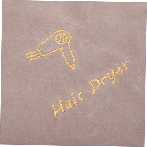 Travel Makeup Kit Storage Bag for Hair Dryer, Universal Canvas Drawstring Bag