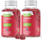 Vitamin B12 Gummies for Adults & Teens, 1000mcg, Vegan, Gelatin Free, Gluten Free, Tasty Chewable Raspberry Flavored