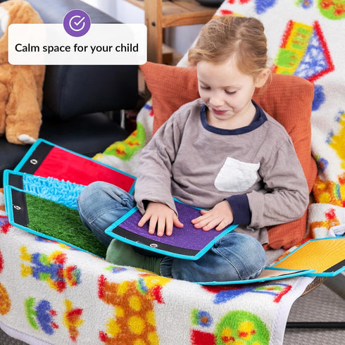 ODOXIA Sensory Mats for Autistic Children | Tiles for Kids | Wall Panel Kids | Multi-Sensory Exploration | Different