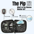 Pip Blood Glucose Monitor Travel Kit, 100 Glucometer Strips, 100 Lancets, Blood Sugar Test Kit with Control Solution