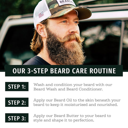Live Bearded 1 fl oz Beard Oil, Premium All-Natural Jojoba, Legend Scent - Sandalwood, Vanilla