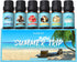Summer Fragrance Oils Set - Premium Essential Oils for Diffuser and Candle Making (Ocean Breeze, Coconut, and More)
