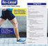 4% Lidocaine Maximum Strength Pain Relief Kinesiology Tape, Relieves Back Pain, Joints, Muscle Pains, 2" x 10" Strips