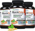 MuscleRelax 24/7 Muscle Relaxation Support, Naturally Derived Ingredients, Gluten-Free - 60 Vegetarian Capsules