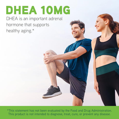 DAVINCI Labs Micronized DHEA 10mg - Supports Healthy Aging, Hormone Balance, Brain Health, 90 Capsules