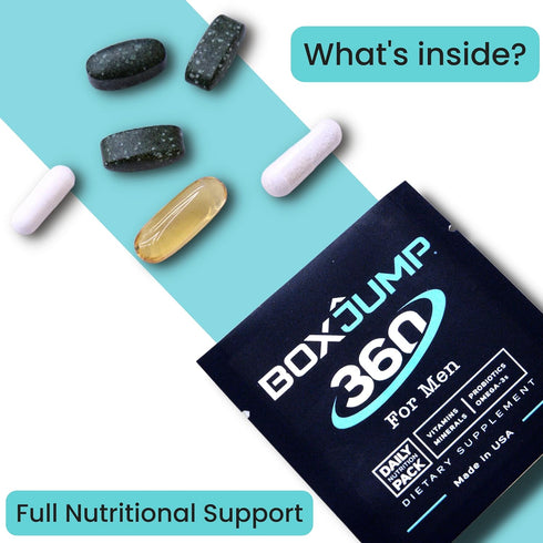 Daily Multivitamin for Men, 30+ Essential Vitamins & Minerals, 30-Day Vitamin Pack