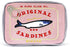 Cessfle Funny Sardine Tin Fish Makeup Bag - Creative Kawaii Cosmetic Pouch for Women & Coquette Make Up Storage
