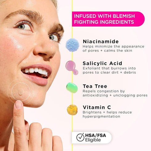 ZitSticka Pimple Patches, Hydrocolloid Acne Patches for Face and Body, 36 Pack GOO GETTER Zit Spot Stickers