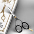 Rounded-Tip Small Trim Scissors for Men, 4.2" High Carbon Stainless Steel for Grooming