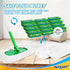 KEEPOW Reusable Microfiber Mop Pads for Swiffer Sweeper, Washable Wet Mopping Cloth Refills, 4 Pack