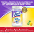 Lysol Dual Action Disinfectant Wipes - Multi-Surface Antibacterial Scrubbing Wipes, Citrus Scent, 75ct (Pack of 4)