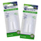 Brilliant Baby Finger Toothbrush - Silicone Gum Massager and Teether Brush for Babies and Toddlers, Clear, 2 Count