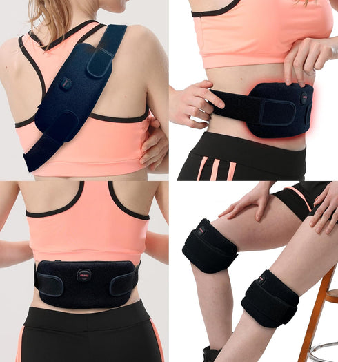 Portable Electric Heating Pad Cordless Period Heating Pad for Menstrual Cramps Pain