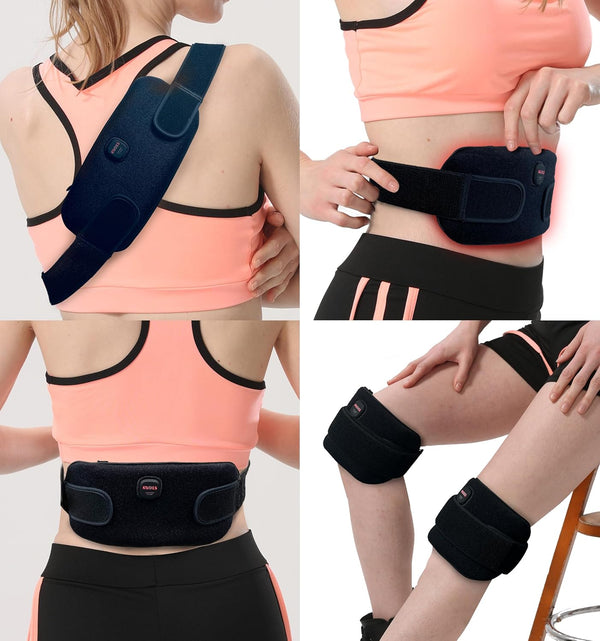 Portable Electric Heating Pad Cordless Period Heating Pad for Menstrual Cramps Pain