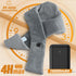 Settings,Gift Remo Neck Heating Pad, Portable Cordless Heating Pad for Neck Pain Electric, Compact Soft with Four Heat
