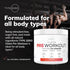 Ultra Clean Stim Free Pump Pre Workout + Nitric Oxide Booster (Fruit Punch) - Sugar/Caffeine Free Natural Non-Stim