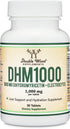 DHM1000 Dihydromyricetin (DHM) Tablets - 1,000mg (30 Count) Enhanced with Electrolytes for Hydration and Liver Support