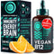 Vegan Vitamin B12 Liquid Drops - Fast-Acting 60 x 5000mcg Methylcobalamin Supplement - Energy, Memory, Mood Support -