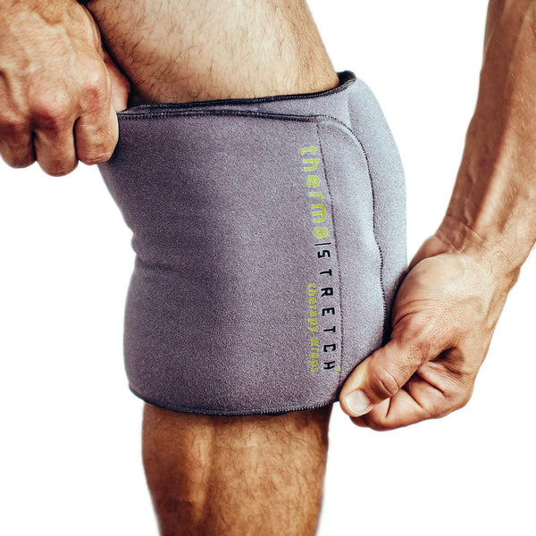 Knee Joint & Neck Microwaveable Wrap for Pain Relief, Hot Cold Therapy for Tendinitis and Soreness