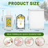 Leinuosen 36 Sets 1oz Summer Amalfi Coast Wedding Party Favors for Guests Mini Hand Sanitizer with Organza Bags