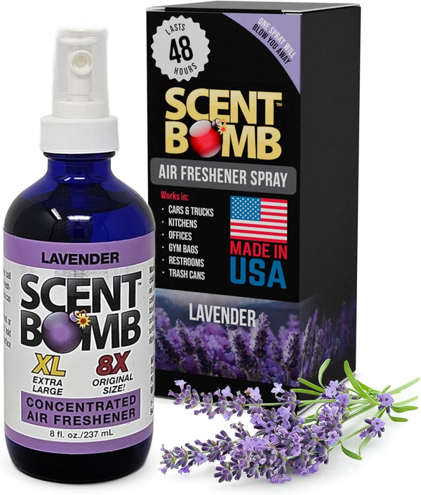 Scent Bomb Air Freshener Spray, Long-Lasting Odor Eliminator for Home & Car,