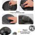 2pack Cast Iron Scrubber | 316 Chainmail Scrubber for Cast Iron Pan, Silicone Insert Cleaner