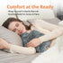 Pocket2L samply Hot Water Bottle with Soft Thick Faux Fur Cover and Hand Hot Water Bag for Hot Compress, Pain Relief