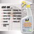 CLR Calcium, Lime & Rust Remover, 26 Ounce Spray Bottle, Pack of 2, Blasts Calcium and Dissolves Lime Deposits