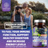 2 Pack N1N Premium 10 in 1 Immune Support Supplement, 120 Veg Caps - with Elderberry, Vitamin C, Zinc, Echinacea