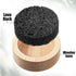 XLIUAX Lava Rock Diffuser, Sauna Accessories Small Lava Rock Diffuser with Natural Beechwood Base for Sauna Passive