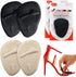 Metatarsal Pads - Cushion Inserts for All Day Pain Relief and Comfort (Beige & Black)