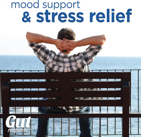 Stress Probiotic for Men & Women, Boosts Immune System, Promotes Calmness, Non-GMO, Gluten Free, 30 Caplets