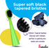 16 Pack Electric Toothbrush Heads for Burst Kids, Ultra Soft Bristles, Perfect Fit, Mix Color Pink/Green/Blue/Purple