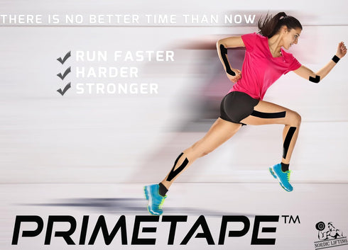 Kinesiology Tape for Pro Sports & Athletic Taping, 2" X 16.4' Uncut Roll