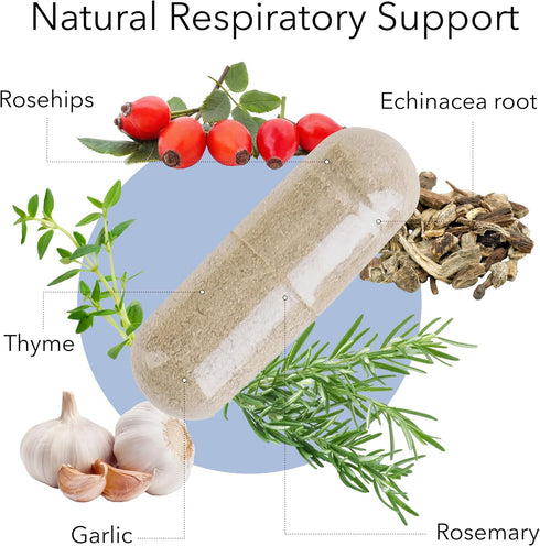 Immune Preservatives-100 Kroeger Herb, Lung Formula, Lung Support Supplement with Herbs, Respiratory and Support, Lung