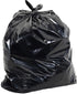 Aluf Plastics RCT-60 Star Sealed Coreless Rolls (60 gal, Pack of 100) - Black Polyethylene with E-Z Tie Flap Closure