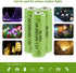 JINTION Solar Rechargeable Ni-MH AA Batteries, 800 mAh, 4 Pack