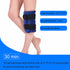 Koo-Care Knee Ice Pack for Injuries, Reusable Large Gel Wrap for Pain Relief, Swelling, and Post-Surgery Recovery