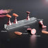 JUSTOTRY 4 Sets Pink Nail Stand for Press on Nails Display, Magnetic Holder for Nail Art Practices